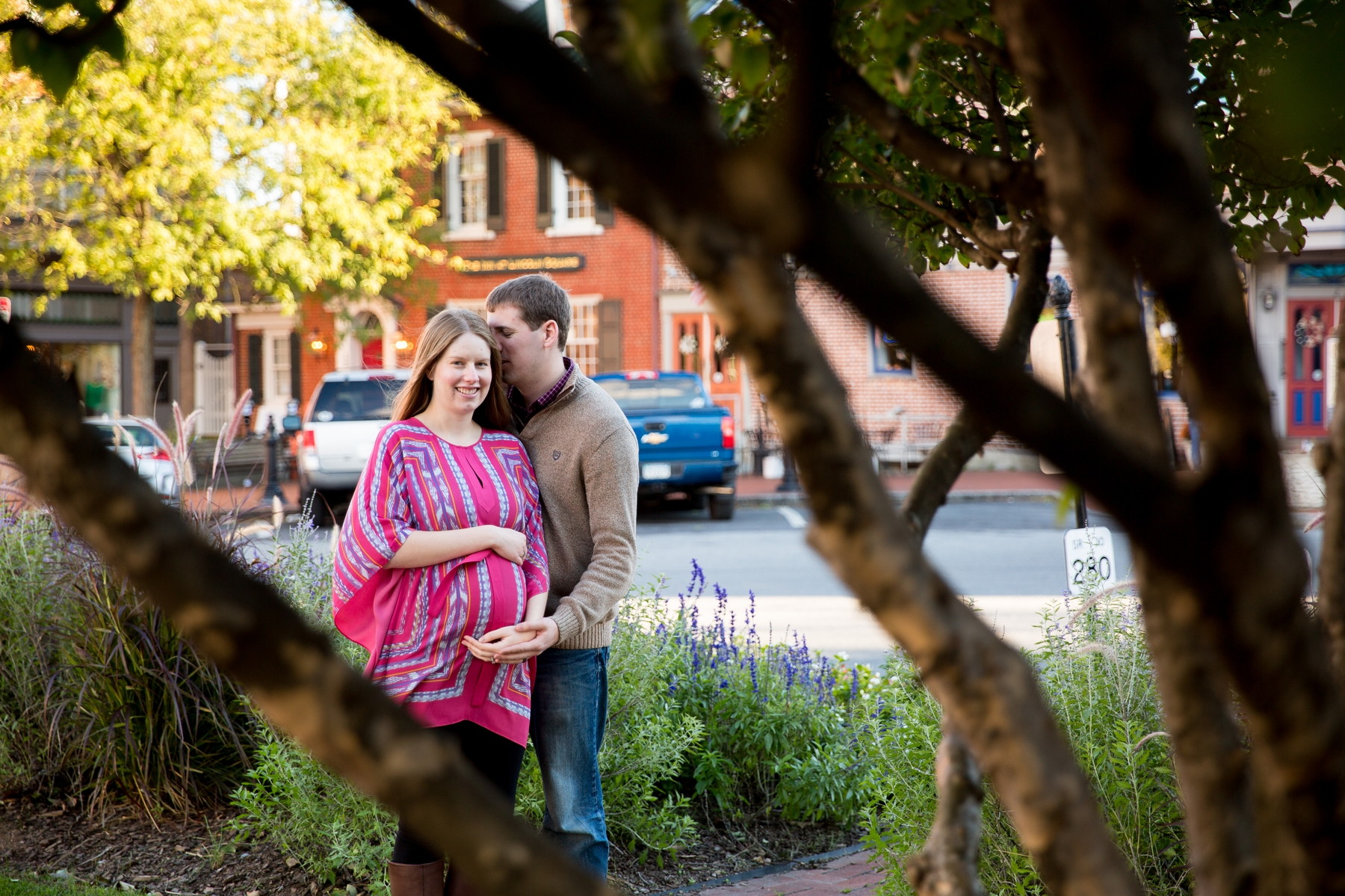 maternity photos in gettysburg battlefield and park